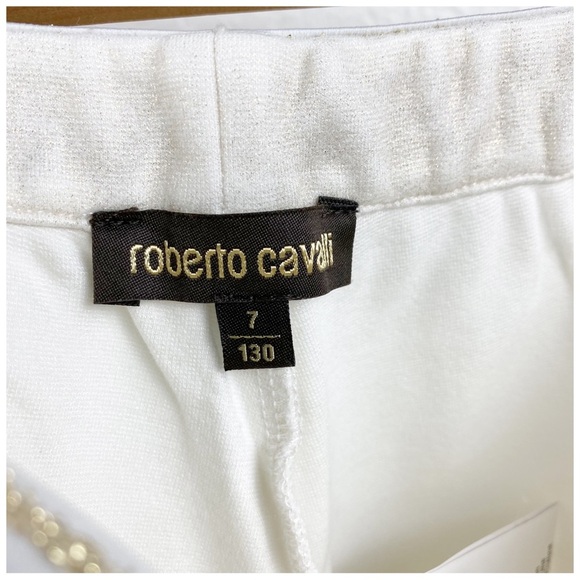 Roberto‎ Cavalli Girl's Gold Track Suit Size 7 - Picture 15 of 15